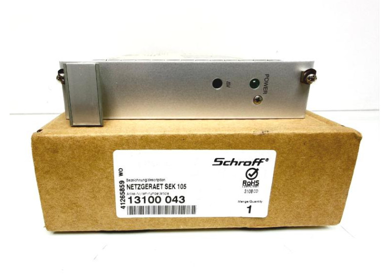 Schroff 13100 043 Type SEK105  Power Supply 