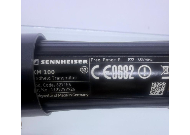 Sennheiser Handheld Transmitter SKM100 G3 FREQ RANGE-E 823-865 MHz