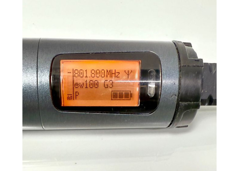 Sennheiser SKM 100 G3 FREQ RANGE-D 780-822 MHz Sennheiser SKM 100 G3 FREQ RANGE-D 780-822 MHz
