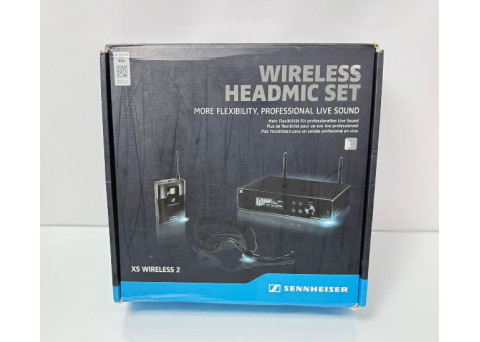 Sennheiser XS Wireless 2 Headset Mic Transmitter Receiver Kit XSW 2-ME3-A