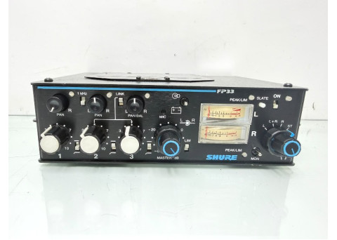 Shure FP33 Portable Mixer 