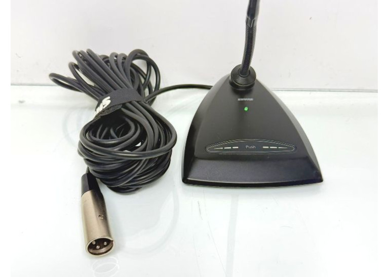 Shure MX418D/C Microflex Gooseneck Microphone, Cable 7.7 Meter (25.5 Feet)