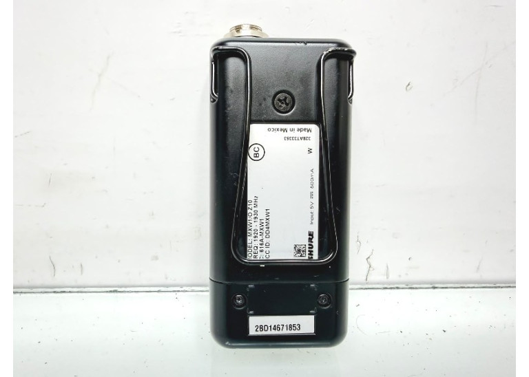 Shure MXW1/O-Z10 FREQ Range 1920-1930Mhz