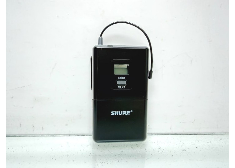 Shure SLX4 J3, SLX1 J3 Bodypack Transmitter System, FREQ 572-596 MHz
