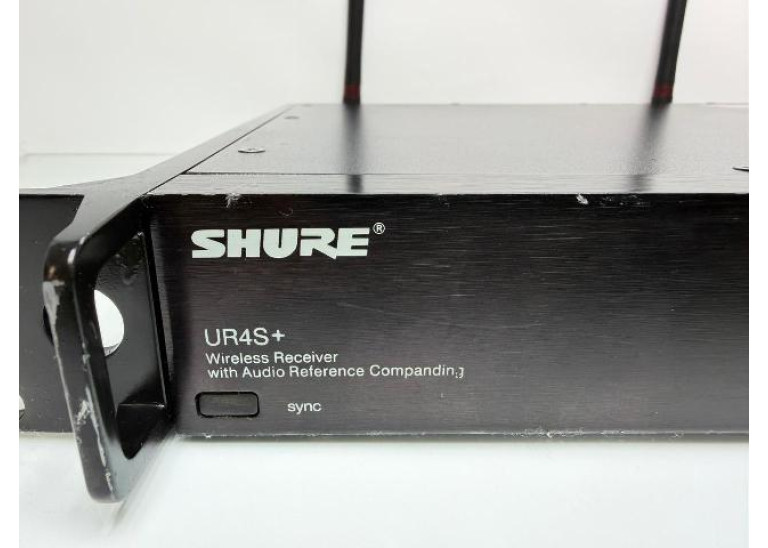 Shure UR4S+ Wireless Receiver  with Audio Reference Companding H1 518-578 MHz