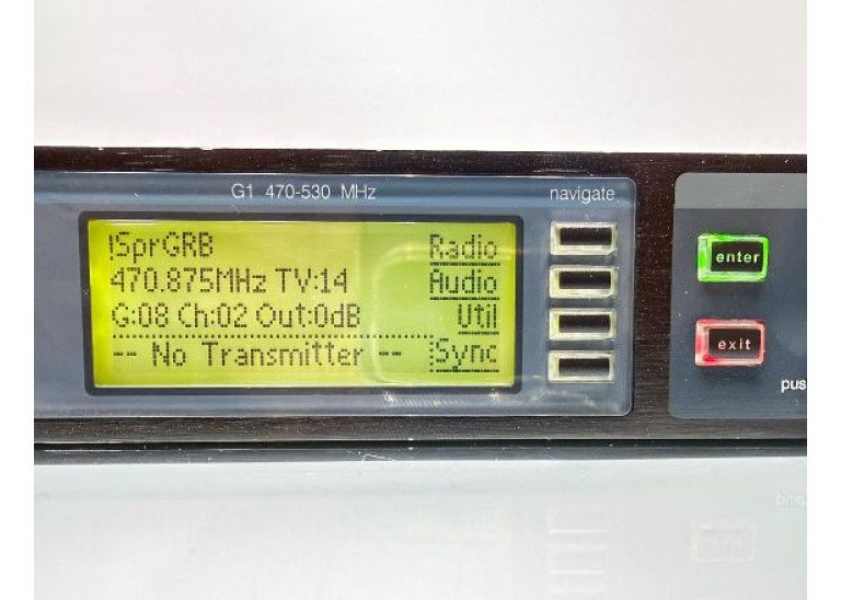 Shure UR4S+ Shure UR4S+ Wireless Receiver with Audio Reference Companding G1 470-530MHz 