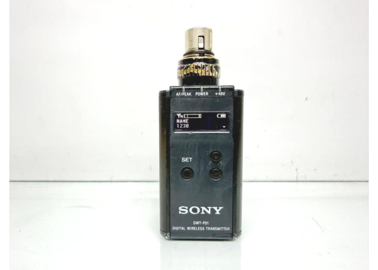 Sony DWT-P01 Digital Plug-in Transmitter 796 MHz to 838 MHz
