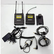 Sony Wireless Microphone System URX-P03 And UTX-B03 FREQ 566.025-630.000MHz
