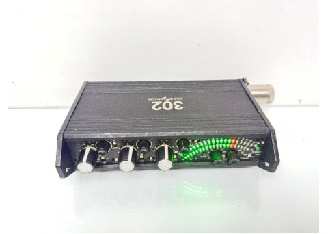 Sound Devices 302 Compact 3-channel Field Mixer, Excellent+++++ Condition