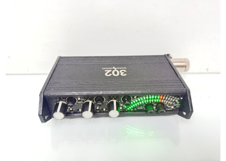 Sound Devices 302 Compact 3-channel Field Mixer, Excellent+++++ Condition