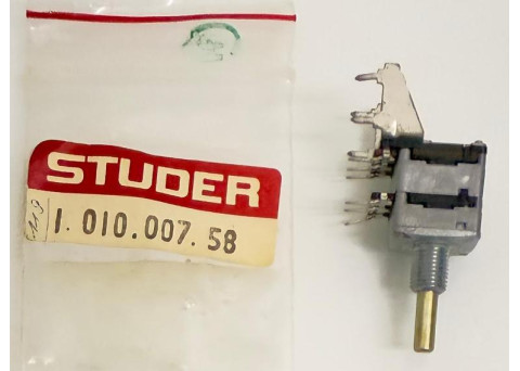 Studer  Potentiometer 2x10kOhm lin. A900 A963 A970 A903 A902 , 1.010.007.58