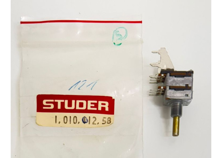 Studer Potentiometer 2x10kOhm +log.  A900 A963 A970 A902 A903 , 1.010.012.58