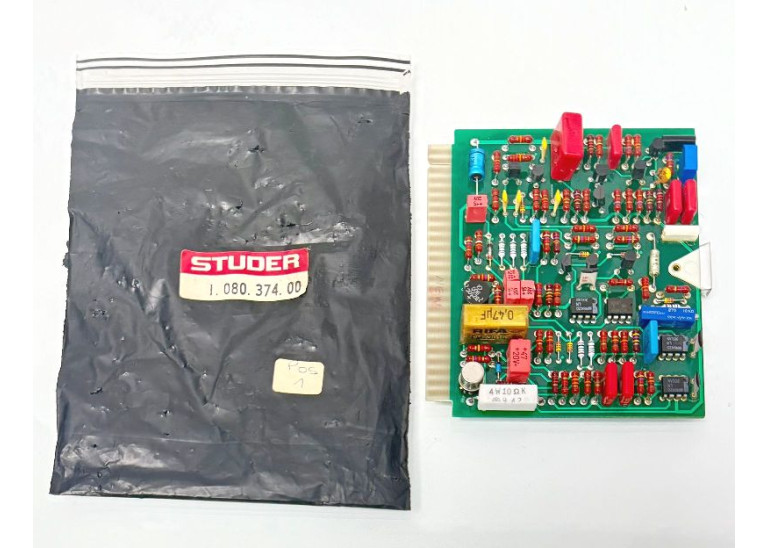 Studer A80 Capstan Control Card 1.080.374.00 Studer A80 Capstan Control Card 1.080.374.00