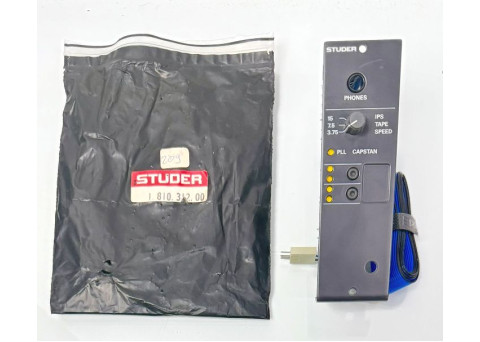 Studer A810 1.810.764-11 - 1.810.765-11 3-Speed Master Switch Control Board Reel to Reel,  Studer 1.810.312.00