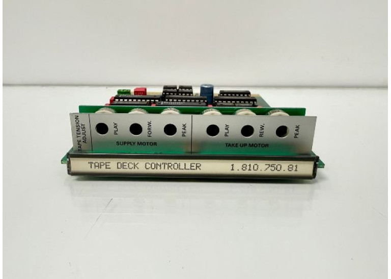 Studer A810 Tape Deck Controller 1.810.750.120
