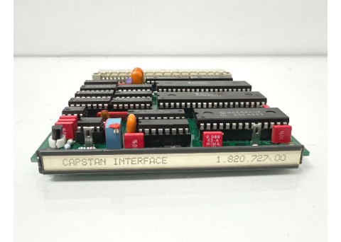 Studer A827 A820 CAPSTAN INTERFACE 1.820.727.00