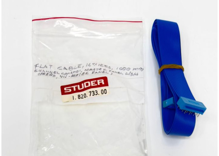 Studer A812 A810 Ribbon cable 16-Pole 1.00m 1.820.733.00