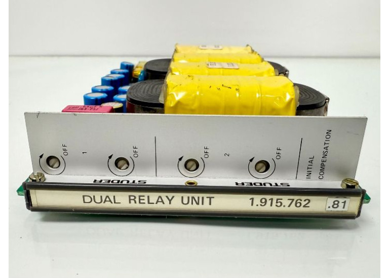 Studer Dual Relay Unit 1.915.762.81 Studer Dual Relay Unit 1.915.762.81