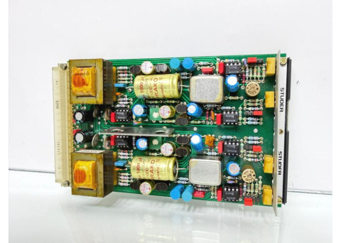Studer 1.915.904.81 Stereo Balancing Unit from Series 900 desk. 2 channels with finest audio-transformers