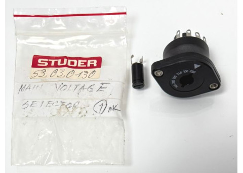 Studer Main Voltage Selector 53.03.0730 - NEW