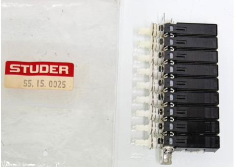 Studer A970 A963 A-Mix A962 A961 Push-Button Switch 9x4U Release 55.15.0025