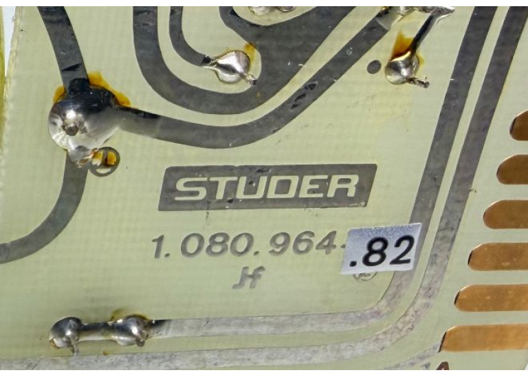 Studer A80 1.080.964.82 Stabilizer Card Studer A80 1.080.964.82 Stabilizer Card