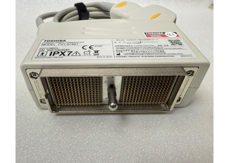 TOSHIBA 10C3 / PVT-674BT CONVEX ULTRASOUND TRANSDUCER PROBE TOSHIBA 10C3 / PVT-674BT CONVEX ULTRASOUND TRANSDUCER PROBE