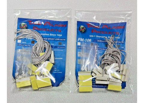 Tane Alarm FM-106 WH Magnetic Contact Center 