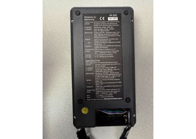 W G SPM-36 A , SPM36A , 50Hz - 3,5MHz SELECTIVE LEVEL METER Wandel
