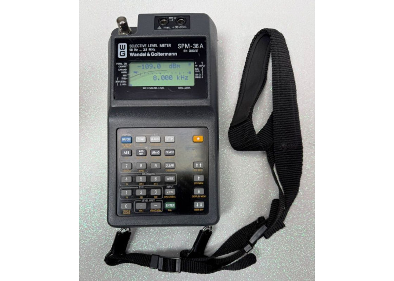 W G SPM-36 A , SPM36A , 50Hz - 3,5MHz SELECTIVE LEVEL METER Wandel
