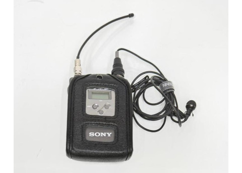 Sony WRT-8B Body-Pack Transmitter Frequency Range 638.125-661.875MHz 