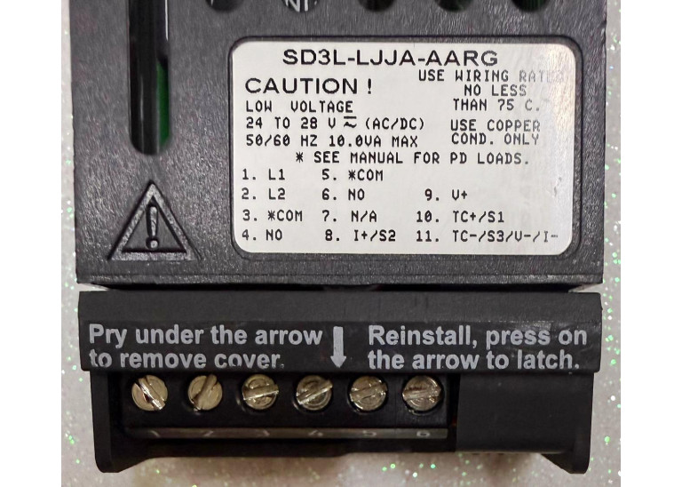 Watlow SD3L-LJJA-AARG 24 VDC, 1/32 DIN, Limit SD Limit Controller