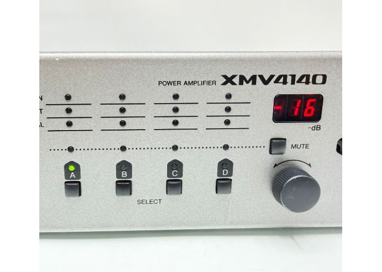 Yamaha XMV4140 Commercial Installation Power Amplifier