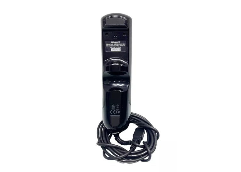Olympus RecMic II RM-4010P Unidirectional Corded Push Button Microphone, Used