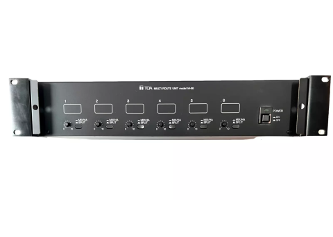 TOA M-66 | Multi Route Unit Microphone/Line Amplifier,  Volts  220V, Brand New