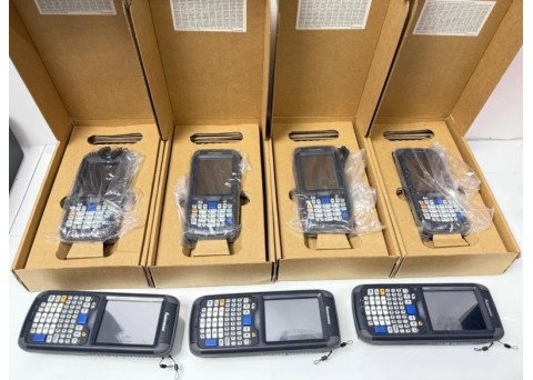 Lot of 7 Intermec CN70, CN70e Computer Barcode Scanner 