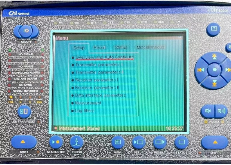 GN NETTEST LITE 3000E Hand-held Telecommunications Test Instrument GN NETTEST LITE 3000E Hand-held Telecommunications Test Instrument