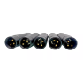 Lot of 5 Shure RPK100PK 150ohm Interface for MX SERIES Mics