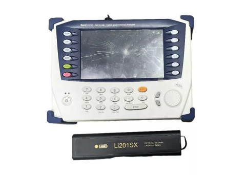 GenComm GC724B Cable and Antenna Analyzer, Working Condition, Screen Broken GenComm GC724B Cable and Antenna Analyzer, Working Condition, Screen Broken